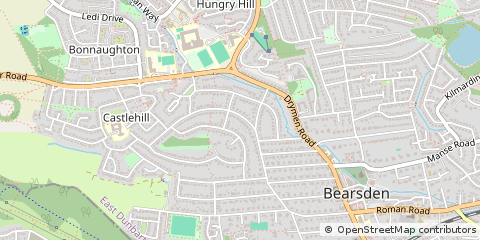 Map of Glasgow