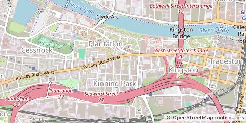 Map of Glasgow