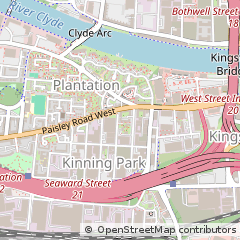 Map of Glasgow