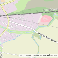 Map of Doncaster, South Yorkshire