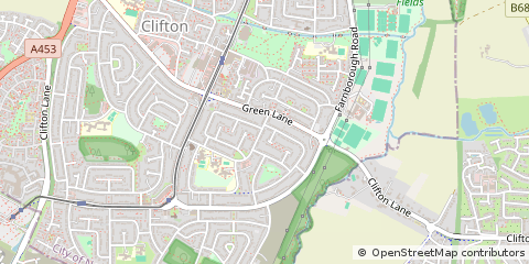 Map of Nottingham