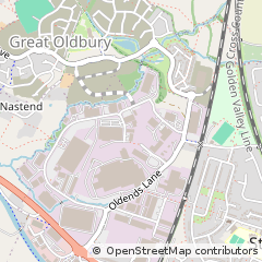 Map of Stonehouse, Gloucestershire