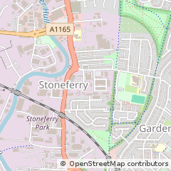 Map of Hull, East Yorkshire