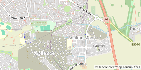 Map of Derby, Derbyshire