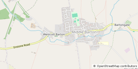 Map of Chipping Norton, Oxfordshire
