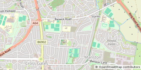 Map of Leeds