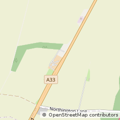 Map of Winchester, Hampshire