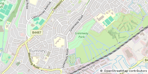 Map of Cardiff