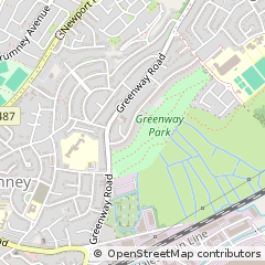 Map of Cardiff