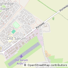 Map of Salisbury, Wiltshire