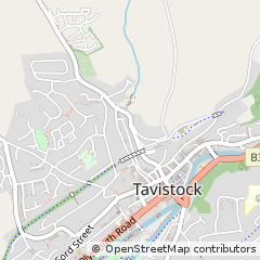 Map of Tavistock, Devon