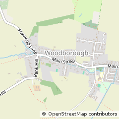 Map of Nottingham, Nottinghamshire