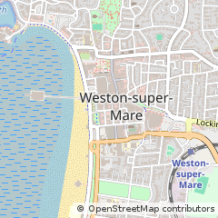 Map of Weston-Super-Mare, Somerset