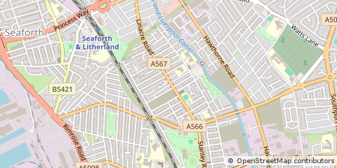 Map of Liverpool