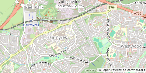 Map of Glasgow