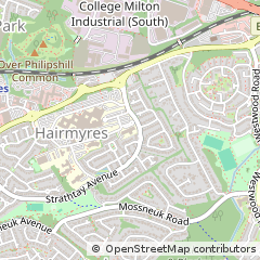 Map of Glasgow