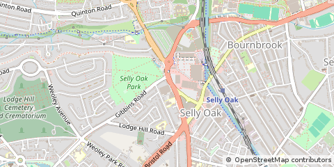 Map of Birmingham