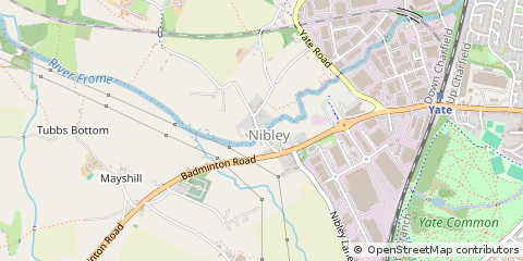 Map of Yate