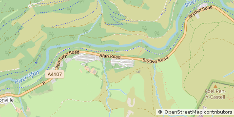 Map of Port Talbot