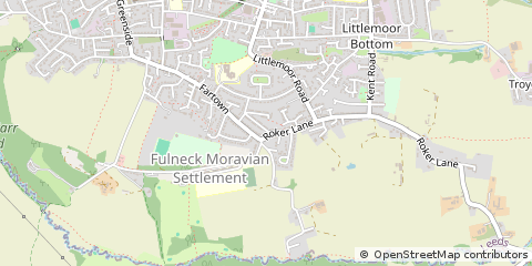Map of Pudsey