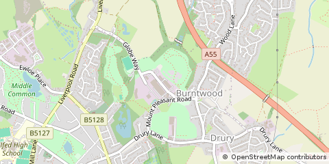 Map of Buckley