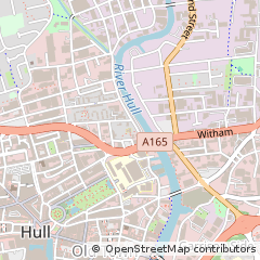 Map of Hull, East Yorkshire