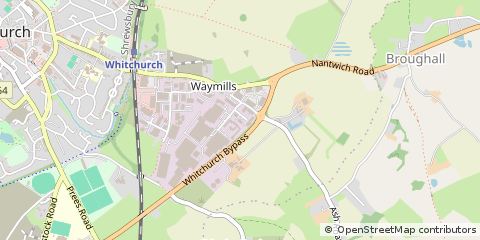 Map of Shropshire
