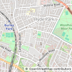 Map of Leeds