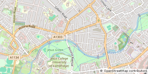 Map of Cambridge
