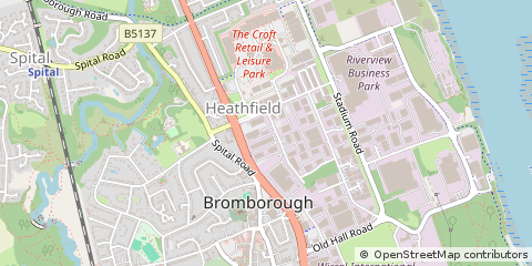 Map of Wirral