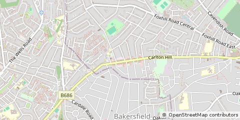 Map of Nottingham