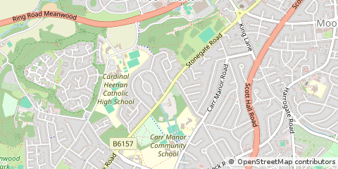 Map of Leeds