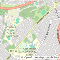 Map of Leeds