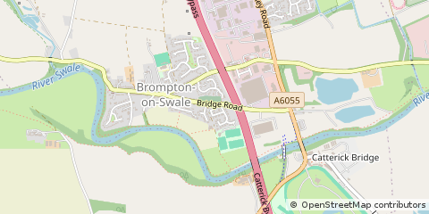 Map of Richmond, North Yorkshire