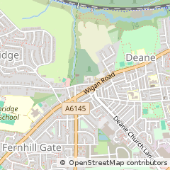 Map of Bolton