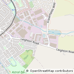 Map of Leighton Buzzard, Beds