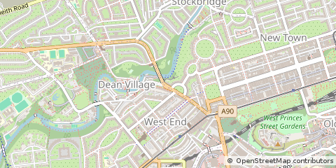 Map of Edinburgh