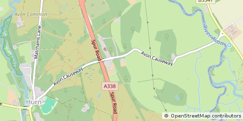 Map of Christchurch