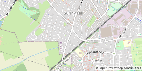 Map of Derby