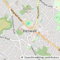 Map of Wirral, Cheshire