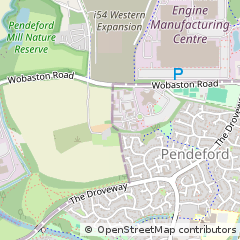 Map of Wolverhampton, West Midlands