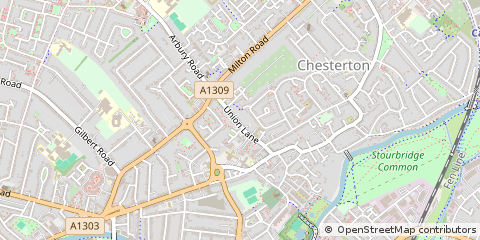 Map of Cambridge