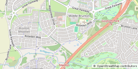 Map of Newcastle Upon Tyne