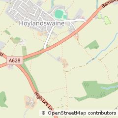 Map of Sheffield