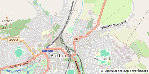 Map of Buxton