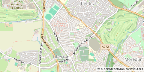 Map of Edinburgh
