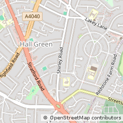 Map of Birmingham