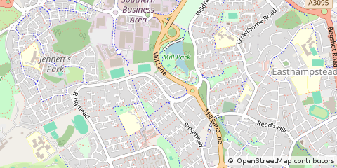 Map of Bracknell