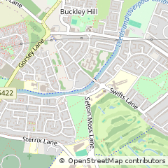 Map of Bootle, Merseyside