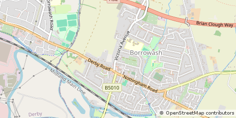 Map of Derby